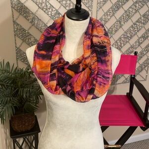 Multicolor Kensie infinity scarf
